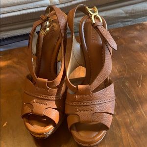 Chloe wedge sandals